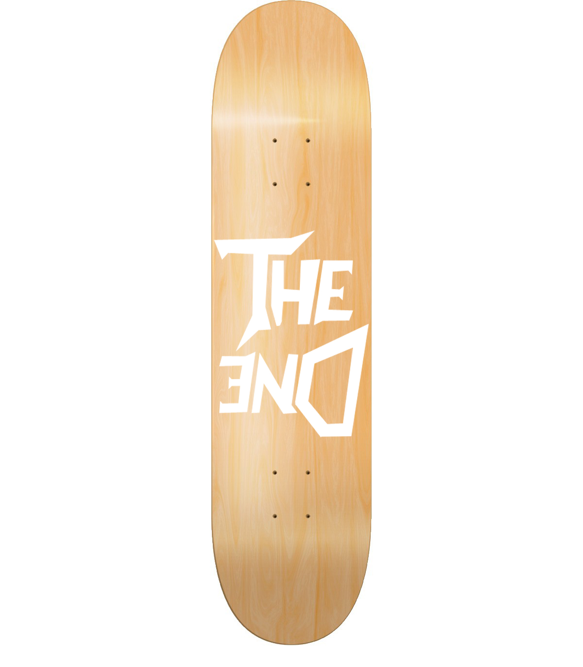 Exclusive The End Logo Clearcoated Maple Deck